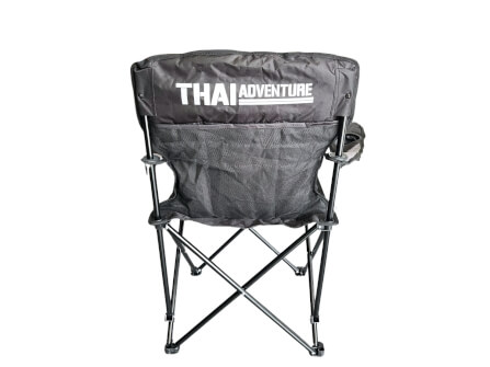 เก้าอี้สนาม THAI ADVENTURE รุ่น LUXURY CHAIR สีเทา/ดำ_2
